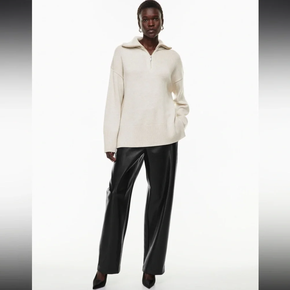 Babaton Vegan Leather Pant Sz.4 sold at Aritzia - Picture 4 of 7